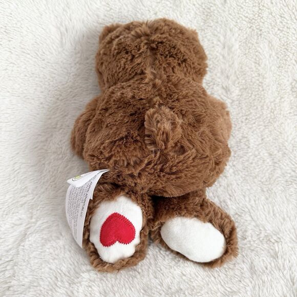 Animal Adventure Brown Teddy Bear Heart Foot 10” Stuffed Animal Toy 2021 - Picture 3 of 6